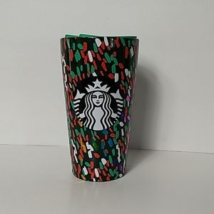 Starbucks 2019 Rainbow Holiday Confetti Tumbler